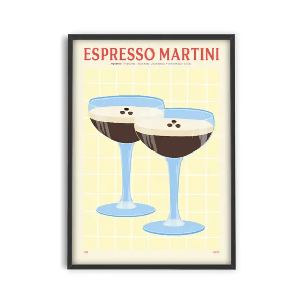 affiche_cocktail__elin_pk_SKU995b2ca74047ca94cc874b1d959321eb_0.webp Affiche Cocktail - Elin Pk - Espresso Martini-PSTR Studio Clearance