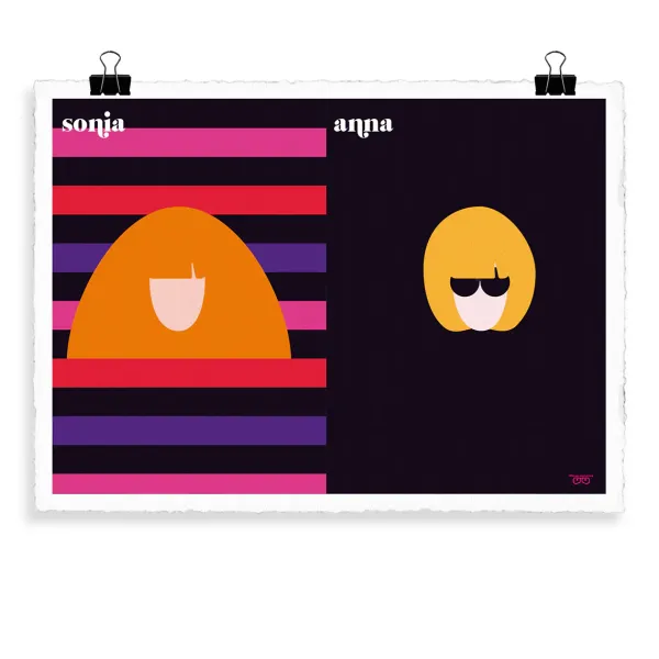 affiche_la_mode_by_vahram_SKU131b1a3685c1ac342851d7499609a229_0.webp Affiche La Mode By Vahram Muratyan - 40 X 50 Cm-Image Republic New