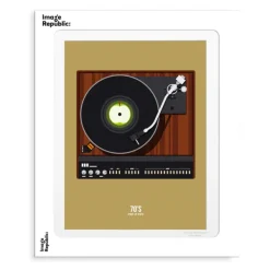 Affiche Le Duo 80'S Platine - 40 X 50 Cm-Image Republic New