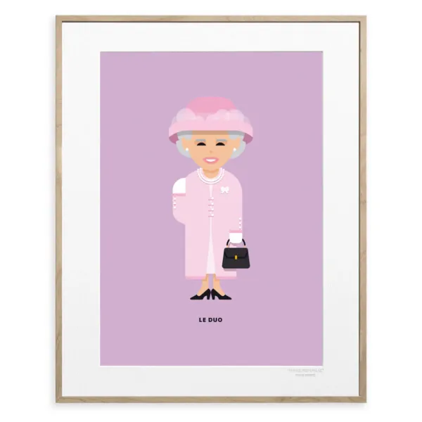 affiche_le_duo_solo_queen_SKUcf4ce08cbe7af4b327506175d57fb83b_0.webp Affiche Le Duo Solo Queen - 30 X 40 Cm-Image Republic