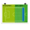 Affiche Le Foot By Vahram Muratyan - 40 X 50 Cm-Image Republic Sale