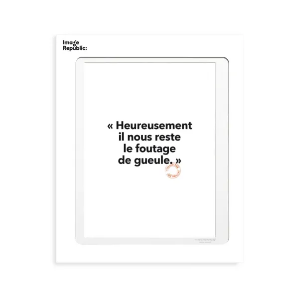 affiche_loic_prigent__heu_SKUdbbd35cfb9e6fbee857493d58d0caf3f_0.webp Affiche Loic Prigent 60 Heureusement - 56 X 76 Cm-Image Republic Discount