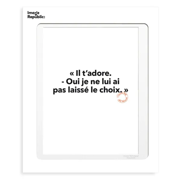 affiche_loic_prigent_il_t_SKU4d932fcd88bab8a02477a8b028872b28_0.webp Affiche Loic Prigent Il T'Adore - 30 X 40 Cm-Image Republic Best