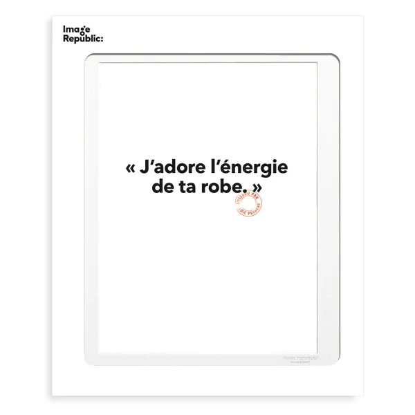 affiche_loic_prigent_jado_SKU8d16bc62878dd0bcd60574332fb3354c_0.webp Affiche Loic Prigent J'Adore L'Energie - 30 X 40 Cm-Image Republic Best