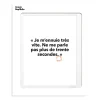 Affiche Loic Prigent Je M'Ennuie - 30 X 40 Cm-Image Republic Online