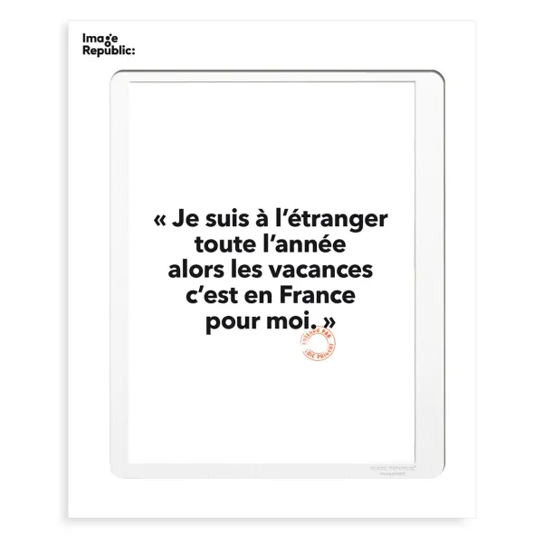 affiche_loic_prigent_je_s_SKUd789afb936bd9cbd99577d0703aadcbb_0.webp Affiche Loic Prigent Je Suis A - 30 X 40 Cm-Image Republic Hot