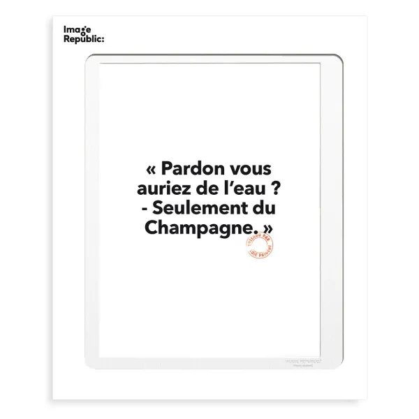 affiche_loic_prigent_pard_SKU443f0513b81eb4a9500cf6fd9f8724cd_0.webp Affiche Loic Prigent Pardon Vous Auriez - 30 X 40 Cm-Image Republic Hot
