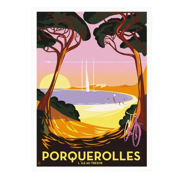 affiche_monsieur_z_porque_SKU9127ce0843f00f31c80a70a3b8022e91_0.webp Affiche Monsieur Z Porquerolles - 40 X 50 Cm-Image Republic New