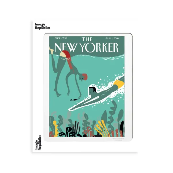 affiche_the_newyorker__vi_SKUeb9fb91e60f1165da1984fa8d4d6d253_0.webp Affiche The Newyorker 160 Viva Beneath The Waves - 30 X 40 Cm-Image Republic Outlet
