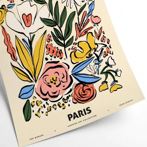 affiche_zoe_fleurs_et_pla_SKU8e91bf58efb0b3bfe39e59d40802e815_1.webp Affiche Zoe Fleurs Et Plantes - Paris - 30 X 40 Cm-Sélectionné par Fleux New
