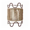Applique Dolores Brun & Raphia - 30 X 25 Cm-Honoré Best