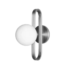 Applique Murale Cime Argent Globe 12 Cm-ENOstudio