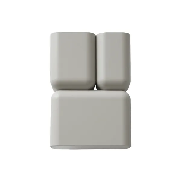 applique_murale_tabata_ln_SKU9fe978f0c63a5c9a50ea679e6f124e95_0.webp Applique Murale Tabata Ln10 H 21Cm - Gris Soie-And Tradition Clearance