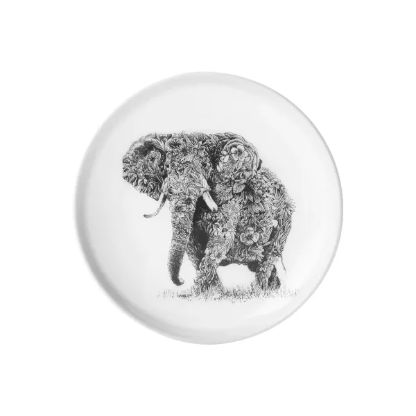 assiette_a_dessert_en_por_SKUef25ff53695488eac0b40689d79ef95a_0.webp Assiette A Dessert En Porcelaine Maxwell & Williams Marini Ferlazzo Elephant - O 20 Cm-Sélectionné par Fleux Clearance