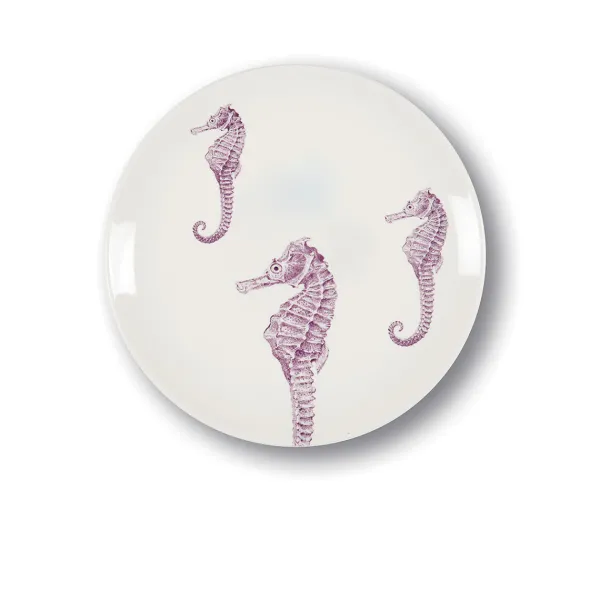assiette_a_dessert_hippoc_SKU923b1e5a494e7fb16077a79eb827f629_0.webp Assiette A Dessert Hippocampes En Porcelaine - O 21 Cm-Sélectionné par Fleux Clearance