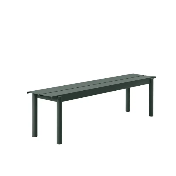 banc_linear_steel_dark_gr_SKUbd660247a672b29e58a6b64c6e04390c_0.webp Banc Linear Steel Dark Green - 170 X 34 Cm-Muuto Sale