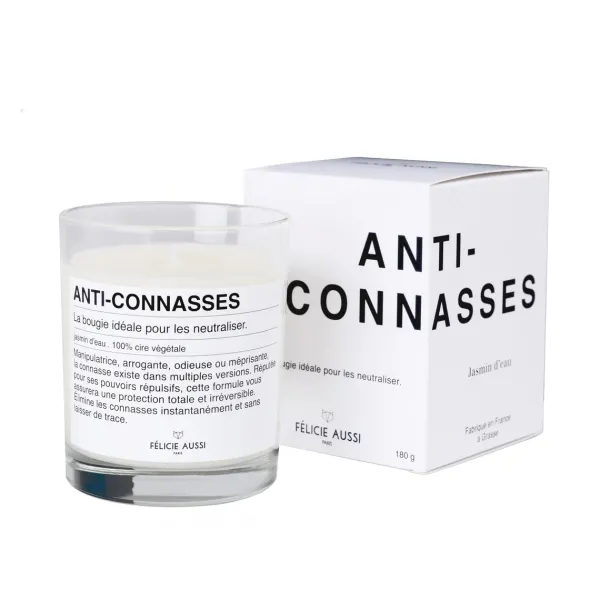 bougie_anticonnasses__jar_SKU4b45049b802643f82599fb782648647e_0.webp Bougie Anti-Connasses - Jardin D'Eau-Felicie Aussi Discount