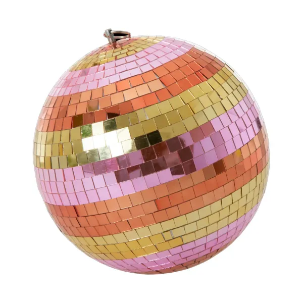 boule_disco__cm__rayures__SKU64d7b34a762bdae4cf53493dd6c0d9a8_0.webp Boule Disco 29 Cm - Rayures Rose-Rice New