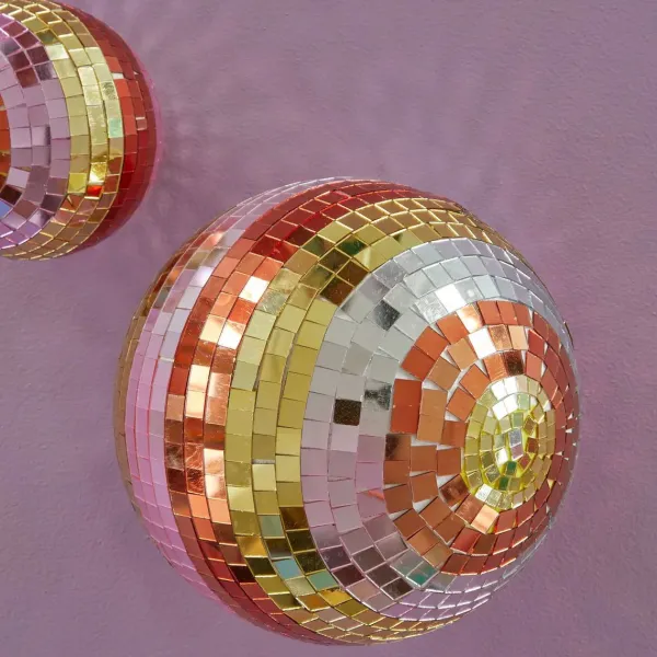 boule_disco__cm__rayures__SKU64d7b34a762bdae4cf53493dd6c0d9a8_1.webp Boule Disco 29 Cm - Rayures Rose-Rice New