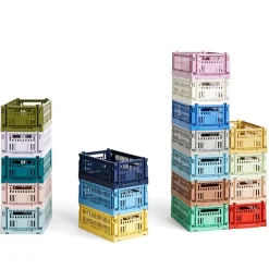Caisse Crate S - Bleu Dusty-Hay Discount