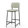 Chaise Haute Dc En Metal - Gris Fonce-Ethnicraft Outlet