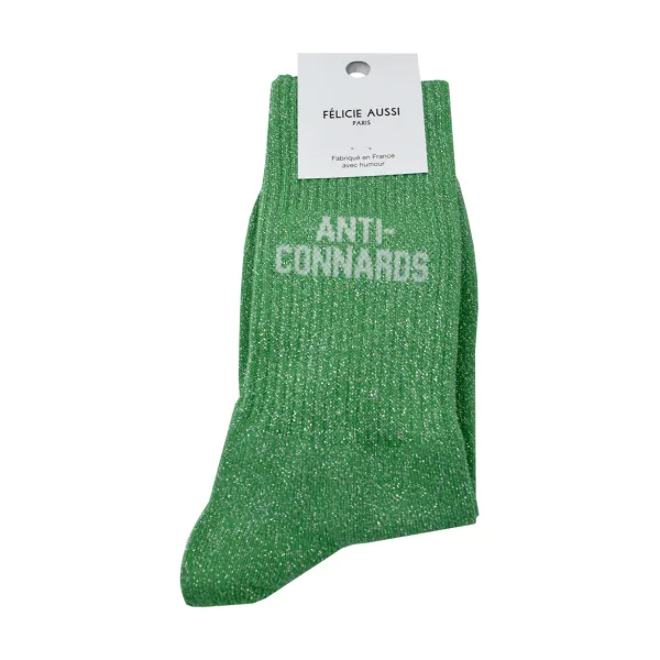 chaussettes_anticonnards__SKU65dafb43e1927af7d0cf71c56758506b_0.webp Chaussettes Anti-Connards A Paillettes 36/40 - Vert-Félicie Aussi Hot