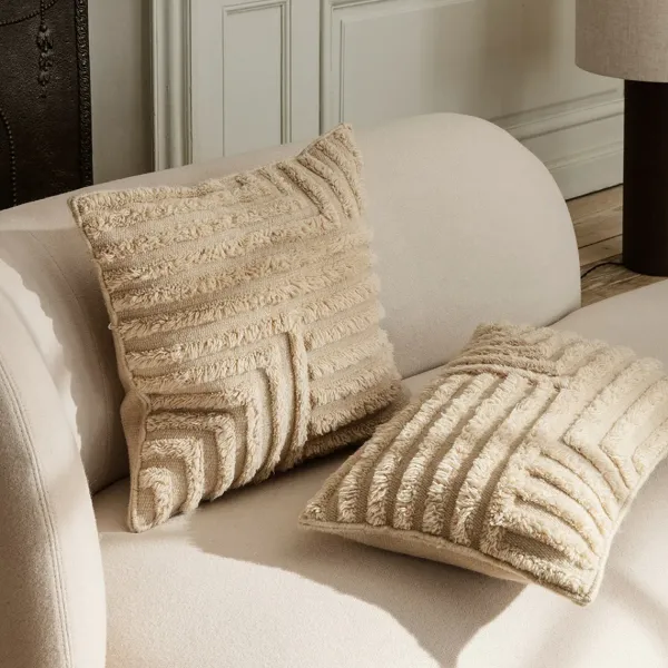 coussin_crease_en_laine_p_SKU39645be0b4d5887623c5fe57b08f6b04_1.webp Coussin Crease En Laine Plissee - Sable Clair-Ferm Living Sale