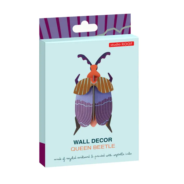dcoration_murale_coleopte_SKUe312dd2e4170fd8c9878261e7a330bc5_1.webp Décoration Murale Coleoptere Reine En Carton Recycle-Studio Roof Clearance