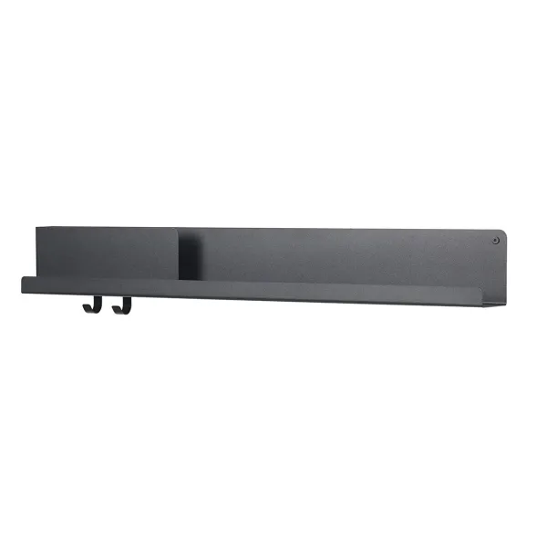 etagere_murale_folded_noi_SKU33fb75f93e85ec5997df80644f0ed14c_0.webp Etagere Murale Folded Noir L-Muuto Outlet