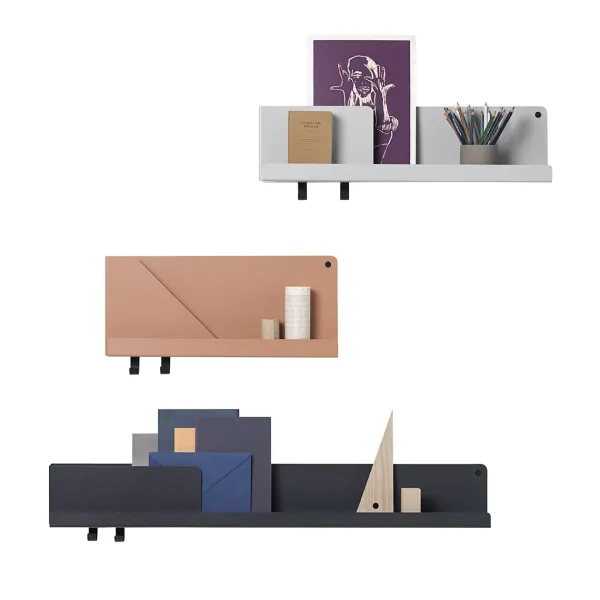 etagere_murale_folded_noi_SKU33fb75f93e85ec5997df80644f0ed14c_1.webp Etagere Murale Folded Noir L-Muuto Outlet