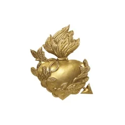 Exvoto Coeur Fleche - Or-Boncoeurs Sale