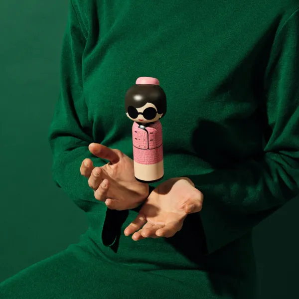 figurine_en_bois_kokeshi__SKU3a67761de2b166b88b342d9cb343f763_1.webp Figurine En Bois Kokeshi Sketch.Inc Jackie - 16.5 Cm-Lucie Kaas Discount