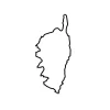 Frise Decorative Corse - Noir-The Line Clearance