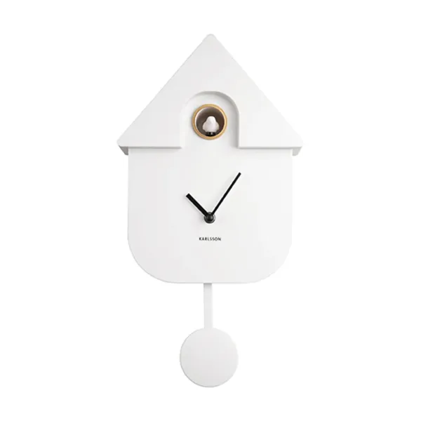 horloge_modern_cuckoo_en__SKU90ee6fd08d1c05ff5297c45bc82dc40c_0.webp Horloge Modern Cuckoo En Metal L 21.5 X H 41 Cm - Blanc-Sélectionné par Fleux Discount