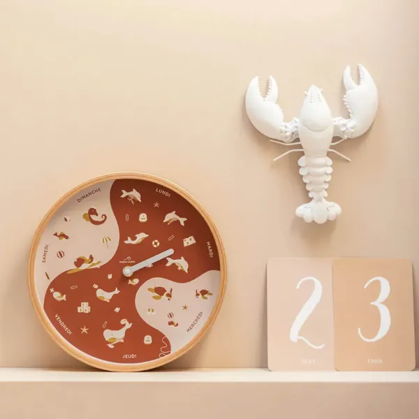 horloge_semaine_pour_enfa_SKUf0f74ca0f14f5aa251970340a9069ec1_1.webp Horloge Semaine Pour Enfant En Bois - Terracota-Ocean Clock Online