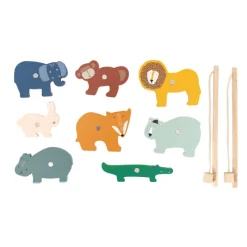 Jeu De Peche Animaux En Bois-Trixie