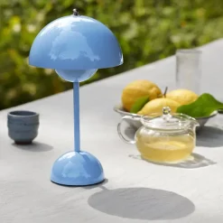 Lampe A Poser Flowerpot Vp9 Sans Fil - Bleu Swim-And Tradition Discount