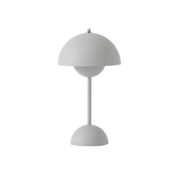 lampe_a_poser_flowerpot_v_SKUaa9852eb48a073e0d94f705423dd44c6_0.webp Lampe A Poser Flowerpot Vp9 Sans Fil Gris Clair Mat-And Tradition Discount