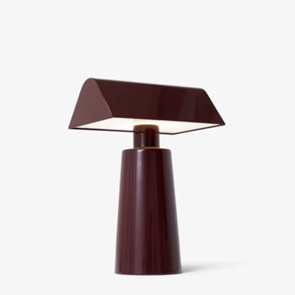 lampe_de_table_caret_mf_h_SKU5c3ac87588fe210b306f02f4a2e02393_2.webp Lampe De Table Caret Mf1 H 22Cm - Bordeaux Fonce-And Tradition Clearance