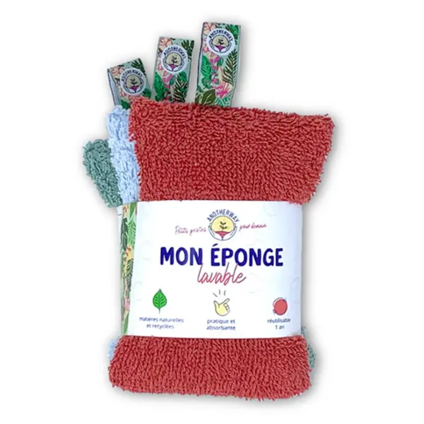 lot_de__eponges_reutilisa_SKUd56de8032d7be2d7a15c7a2a1fccbd2e_0.webp Lot De 3 Eponges Reutilisables - Vert / Bleu / Rouge-Sélectionné par Fleux Hot