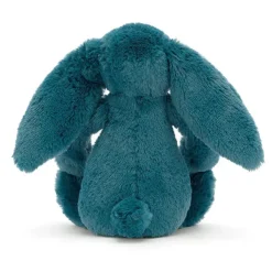 Peluche Lapin Bashful - H 31 Cm - Bleu Mineral-Jellycat New