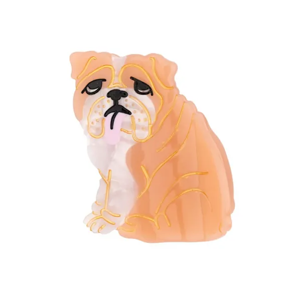 pince_a_cheveux_bouledogu_SKU22983935893b8b832ebe106a7a174763_0.webp Pince A Cheveux Bouledogue Anglais-Coucou Suzette Clearance