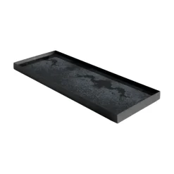 Plateau En Miroir Charcoal - Noir-Ethnicraft Hot