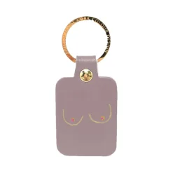 Porte-clés Boobs En Cuir - Nude-Ark Outlet