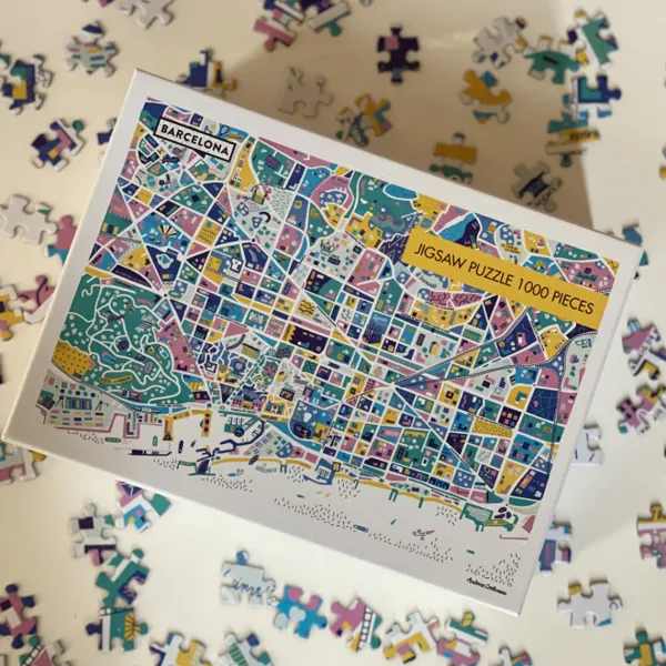 puzzle_barcelone__antoine_SKU54257010659e7166b954f906b50b5928_2.webp Puzzle Barcelone - Antoine Corbineau - 1000 Pieces-Image Republic Sale