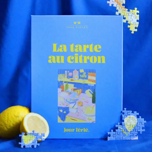 puzzle_la_tarte_au_citron_SKU550b28425a7ef45f485f27f8eb01e7ab_1.webp Puzzle La Tarte Au Citron - 1000 Pieces-Jour Férié New