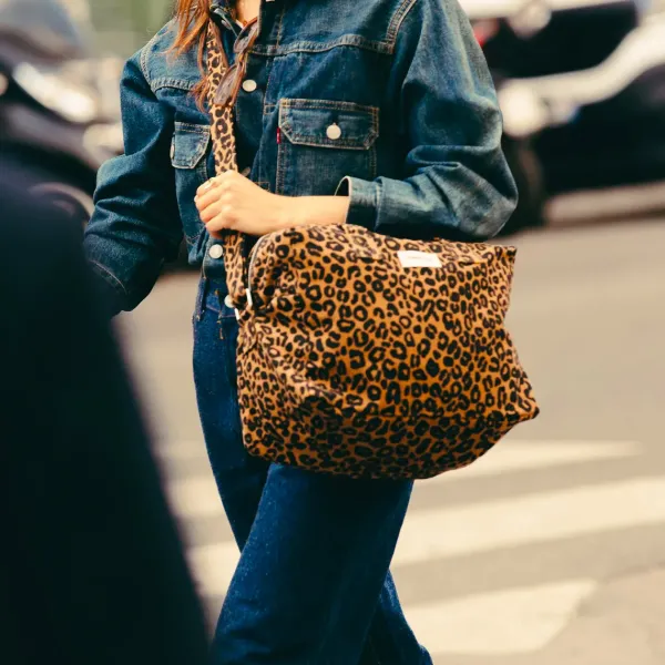 sac_sauval_city_bag_en_co_SKUd3712c05616f9a6a1005757ded93b01e_2.webp Sac Sauval City Bag En Coton Recycle - Leopard-Rive Droite Paris Best