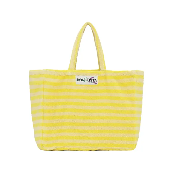 sac_weekend_a_rayures__pr_SKU7e073ac50e2040295a96147aa6c9b174_0.webp Sac Weekend A Rayures - Pristine & Neon Yellow-Sélectionné par Fleux Clearance