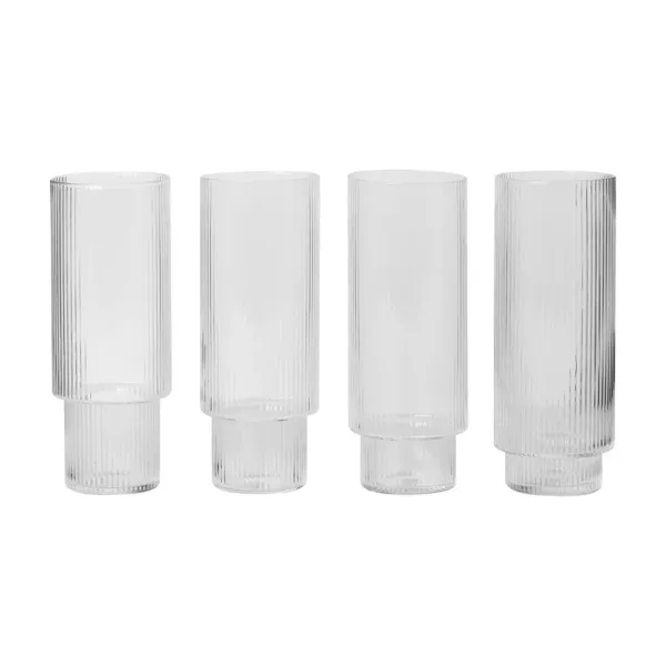 set_de__verres_longs_ripp_SKU63ea654c2fa13b835272a2dfa5c0256a_0.webp Set De 4 Verres Longs Ripple-Ferm Living Discount