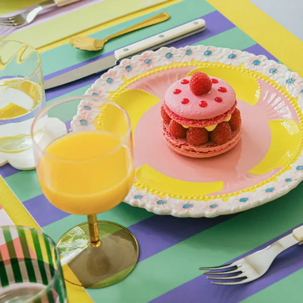 set_de_table_paloma___ver_SKUb439078c778d04878df833881ae8e103_2.webp Set De Table Paloma 2 - Vert / Violet - Edition Limitee Fleux-Pôdevache